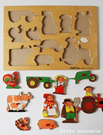 Simplex puzzel - boerderij