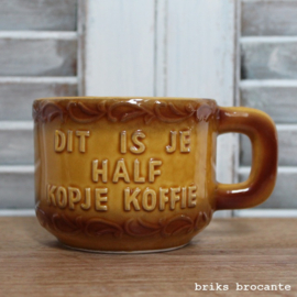 half kopje koffie