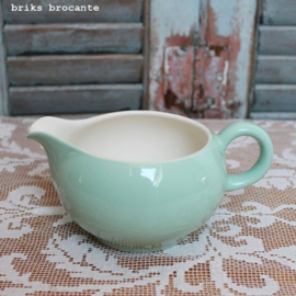 melkkannetje P. Regout - pastelgroen