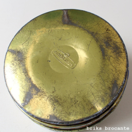 blik / koektrommel Albert Heijn - royal blue