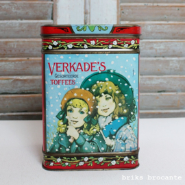 blikje Verkade fijnste gesorteerde toffees