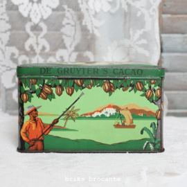 blik De Gruyter's cacao groenmerk