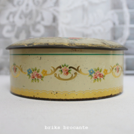 blikje rond - victoriaans gezin