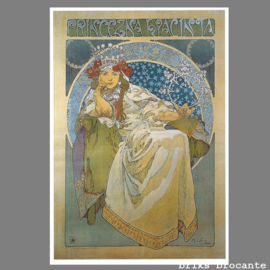 kaart Mucha - Princess Hyacintha