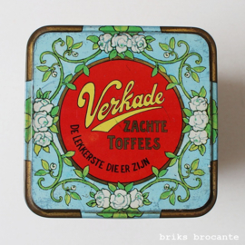 blikje Verkade fijnste gesorteerde toffees