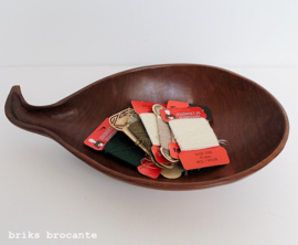 oude houten schaal