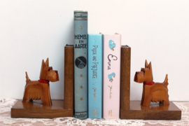 set boekensteunen Schotse terriër