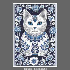 kaart Delftsblauw - kat