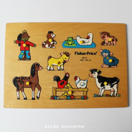 Fisher Price puzzel boerderijdieren