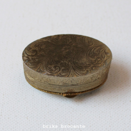 pillendoosje ovaal - bloemen