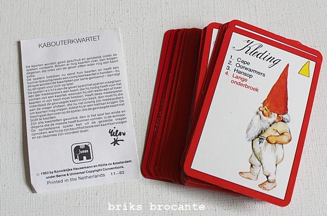 Het Grote Kabouter Kwartetspel