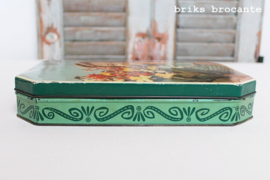 blik Mackintosh - dame met bloemen