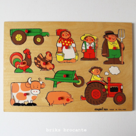 Simplex puzzel - boerderij