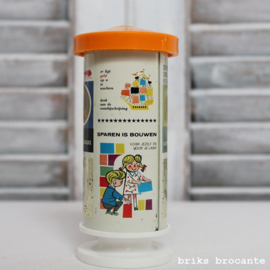 vintage spaarpot Rijkspostspaarbank