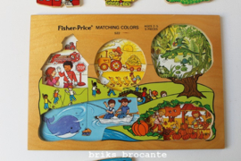 Fisher Price puzzel - matching colors