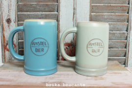 bierpul Amstel bier - lichtblauw