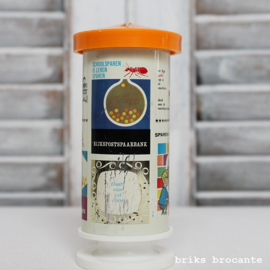 vintage spaarpot Rijkspostspaarbank