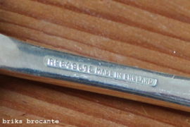 cassette met verzilverde dessertlepels