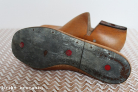 oude houten schoenleest
