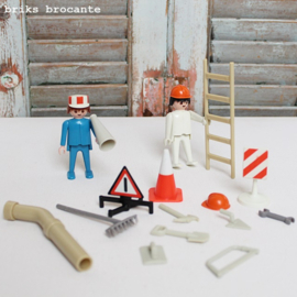 Playmobil set wegwerkers