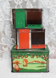 blikje De Gruyter's cacao oranjemerk