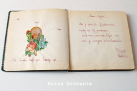vintage poesiealbum