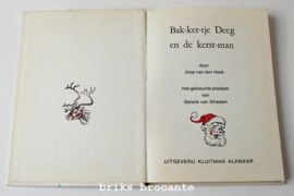 Bakkertje Deeg en de kerstman