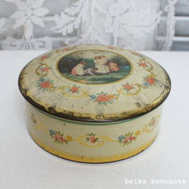 blikje rond - victoriaans gezin