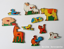 Simplex puzzel - boerderijdieren
