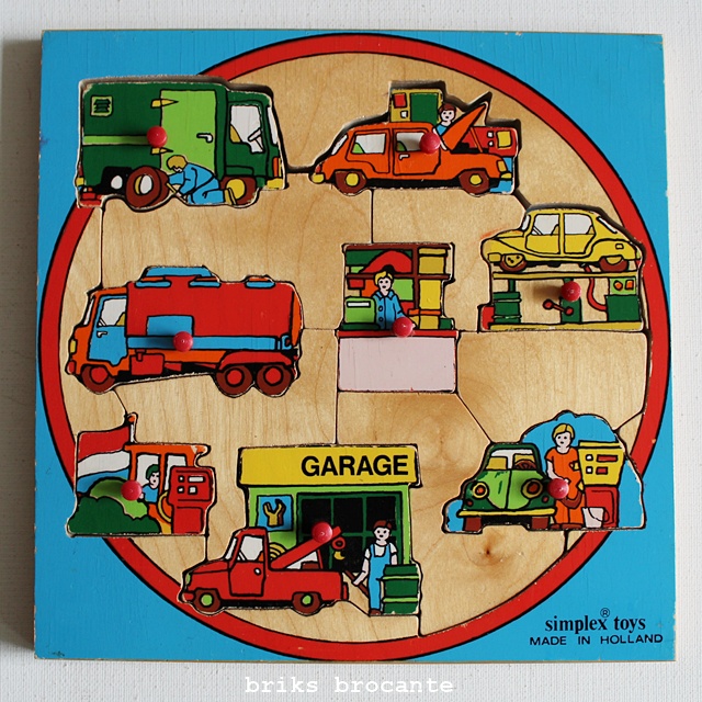 Simplex puzzel - garage