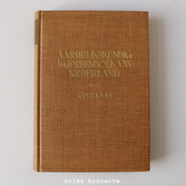 Aardrijkskundig woordenboek van Nederland