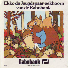 spaarpot eekhoorn - Rabobank