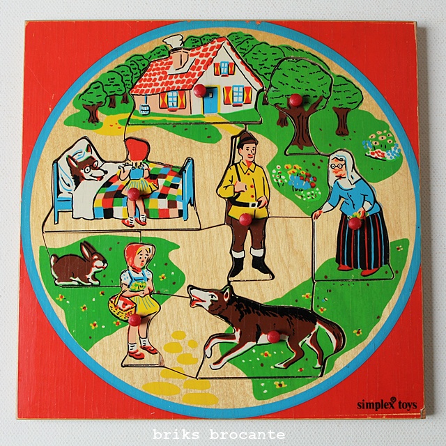Simplex puzzel - roodkapje