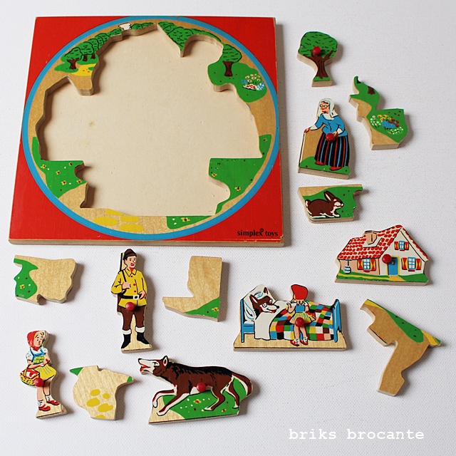 Simplex puzzel - roodkapje