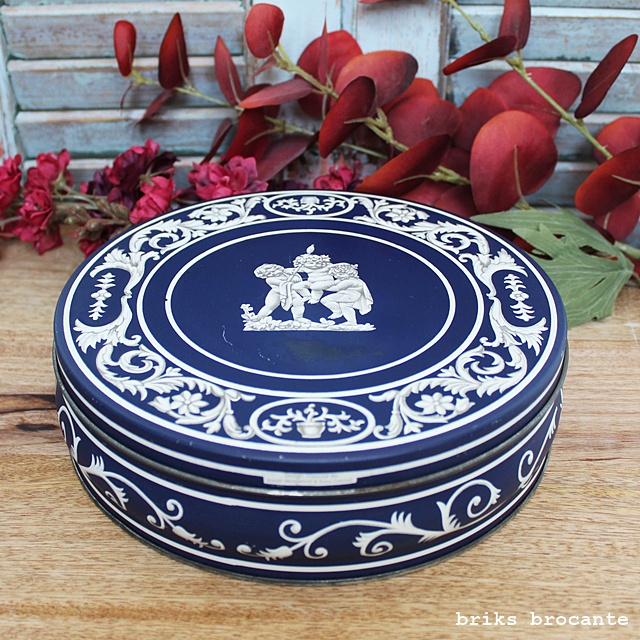 blik / koektrommel Wedgwood
