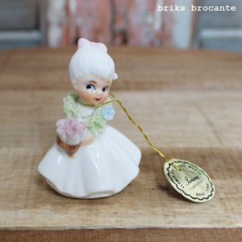 miniatuur bloemenmeisje - januari