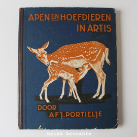 Apen en hoefdieren in Artis