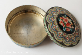 blik / koektrommel - mozaiek