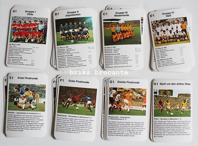 kwartet voetbal - WK'74