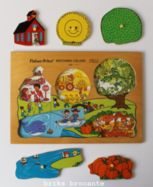 Fisher Price puzzel - matching colors