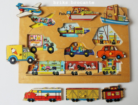 Fisher Price puzzel - vehicles
