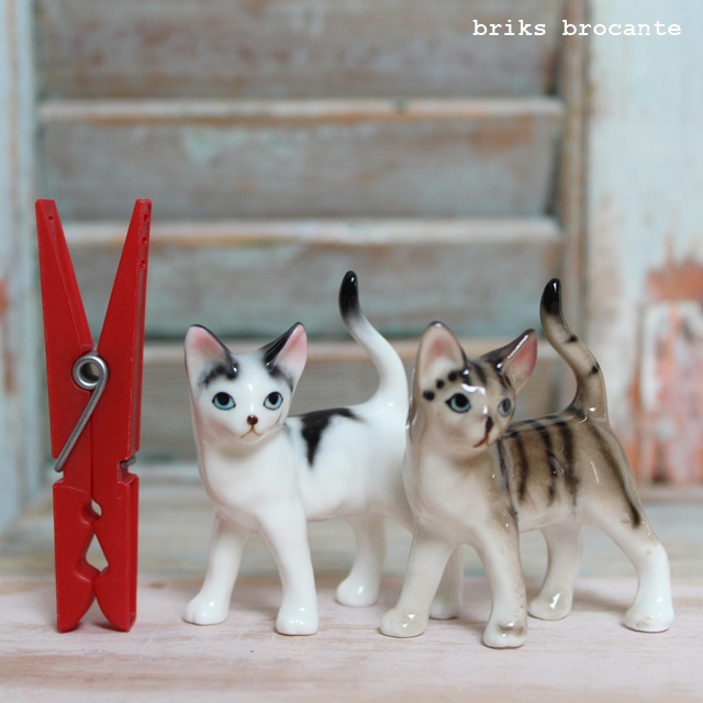 set miniatuur beeldjes poes
