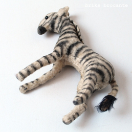 oude knuffel - zebra