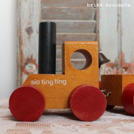 SIO ting ting - houten trein