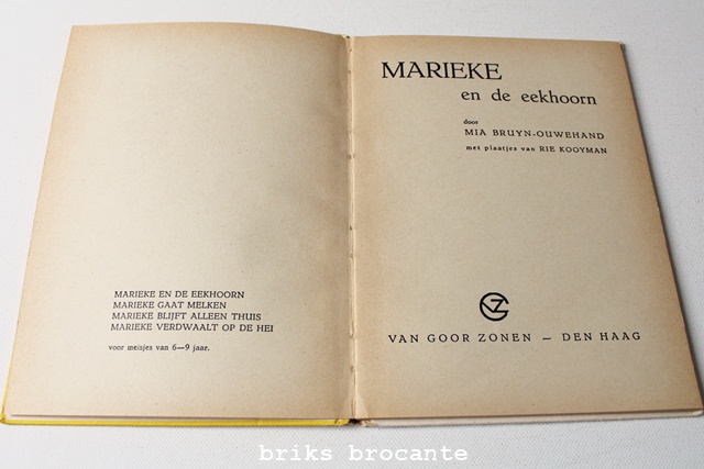 Marieke en de eekhoorn