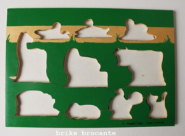 Simplex puzzel - boerderijdieren