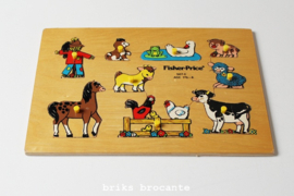 Fisher Price puzzel boerderijdieren