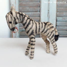 oude knuffel - zebra