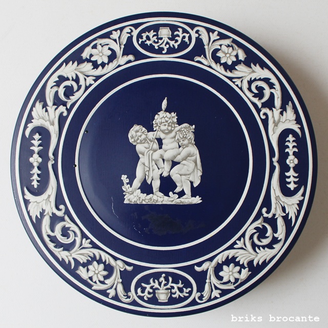 blik / koektrommel Wedgwood