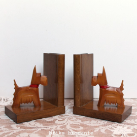 set boekensteunen Schotse terriër